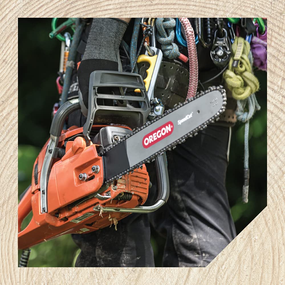 Oregon Chainsaw Chain 3/8" LP Pitch, .050" (1.3 mm) Gauge for 16" (40cm) Bar, 56 Drive Links – Low-kickback Replacement Saw Chain, Fits Husqvarna, Echo, Ryobi, Greenworks, Craftsman and more - Image 7