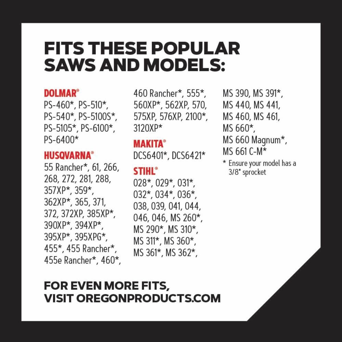 Oregon E84 Full Chisel Professional Chainsaw Chain for 24" Bar, 84 Drive Links, .050" Gauge, 3/8" Pitch, 72EXL, Fits Husqvarna, Stihl - Image 4