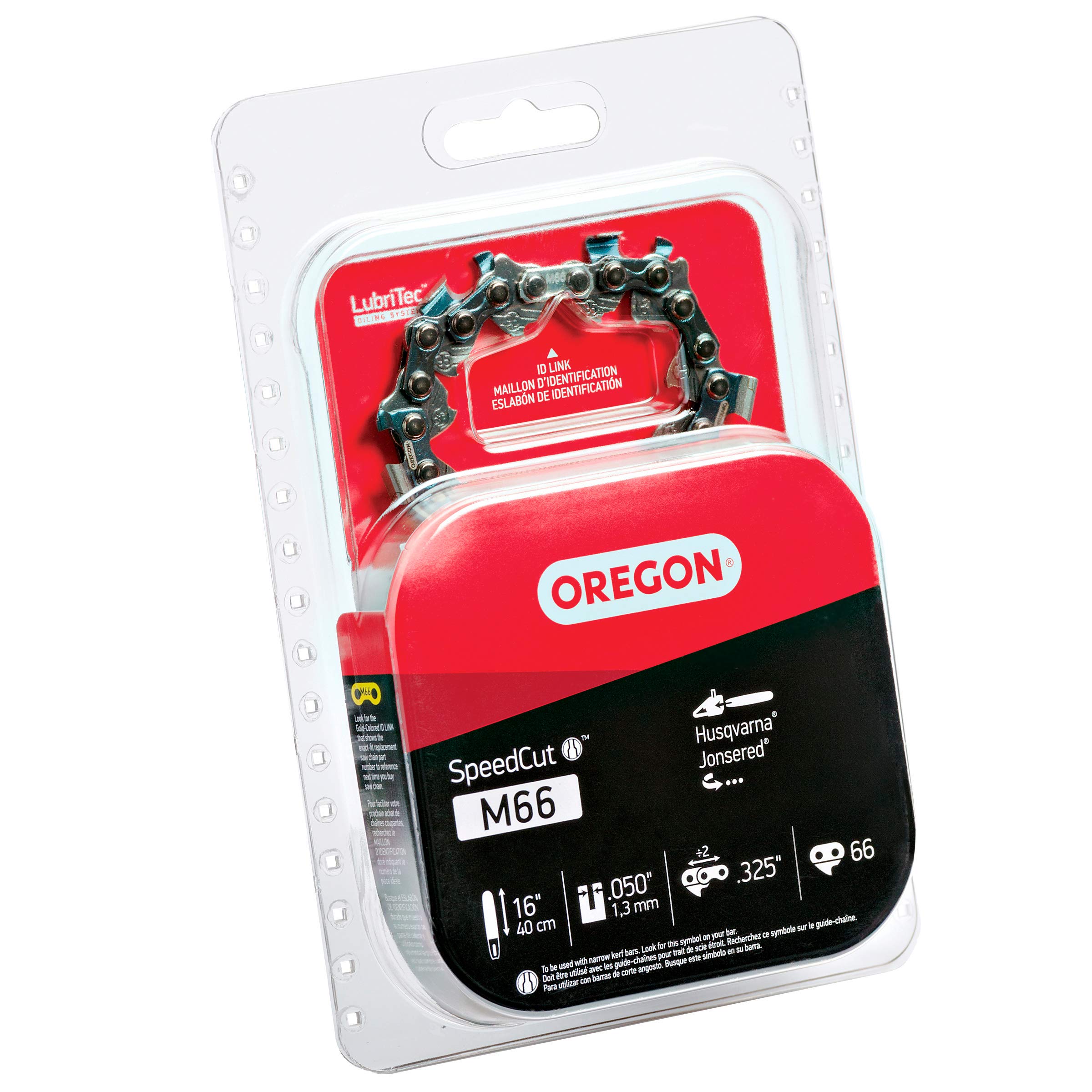 Oregon M66 Chainsaw Chain for 16 Inch Bars, .325" Pitch, 66 Drive Links, .050" Gauge, Replacement Chainsaw Blade, fits Many Husqvarna & Jonsered Models (95TXL066G) - Image 6